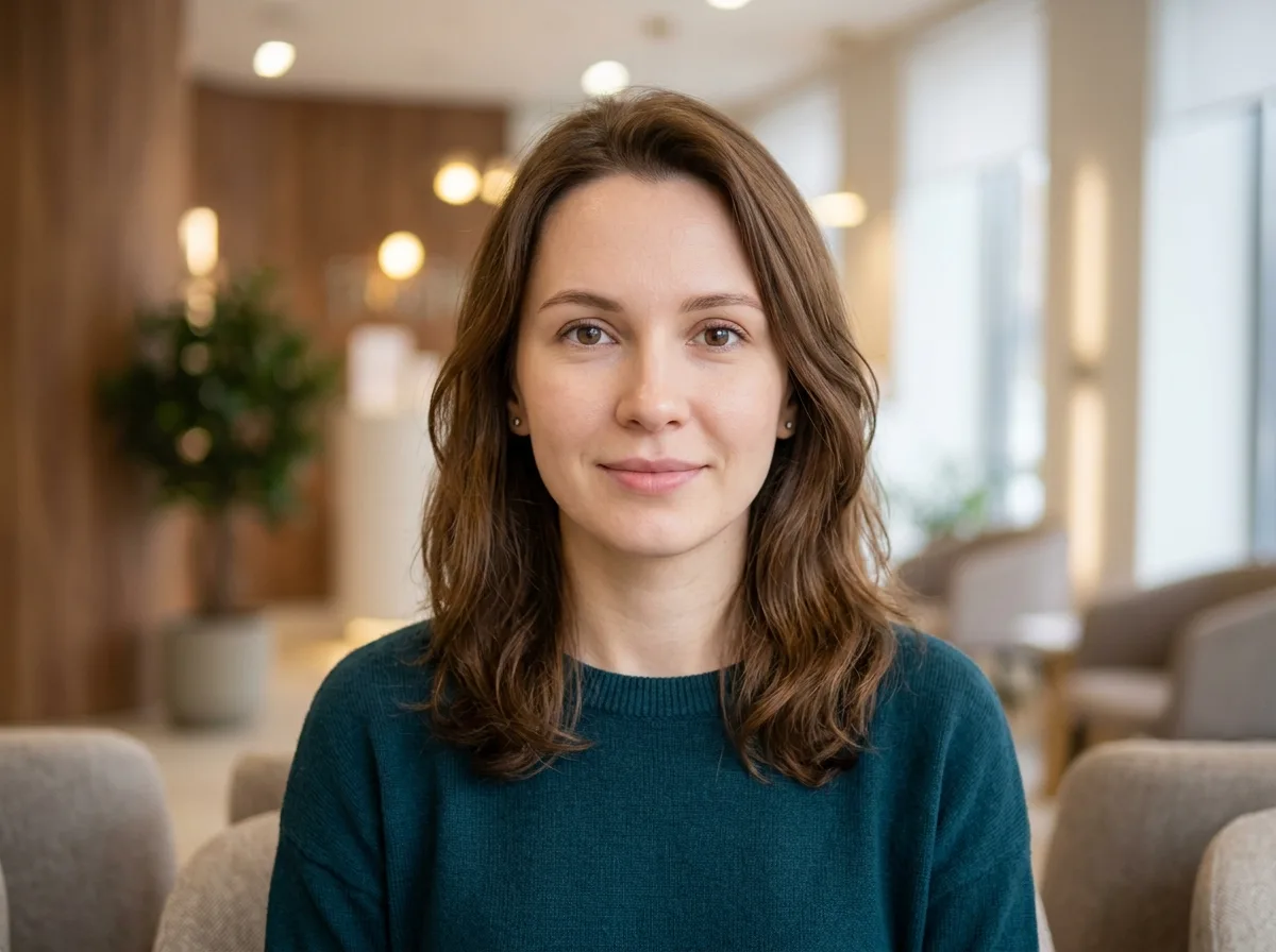 Аватар пациентки Марии В., 29 лет, Екатеринбург — молодая женщина, нейтральный портрет